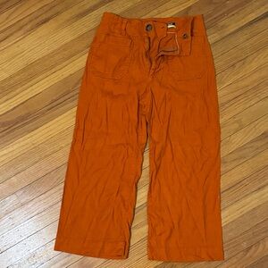 Maeve Cropped Wide-leg, High-Raise Colette Pants